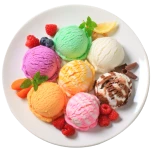 a lot of ice creams